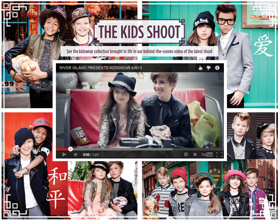 River Island Kids Shoot for AW13